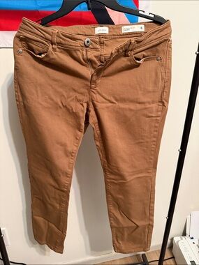 J. Jill Slim Ankle Pants in Camel (Petite Fit)